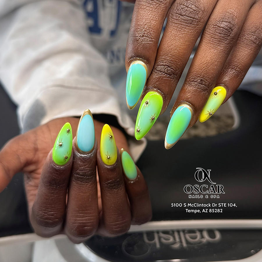 Nail design by Oscar Nails and Spa